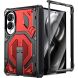 Защитный чехол Deexe Tank Stand для Samsung Galaxy Fold 8 - Red. Фото 2 из 12