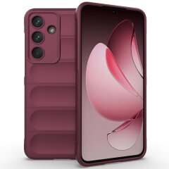 Защитный чехол Deexe Terra Case для Samsung Galaxy S25 FE (S731) - Wine Red