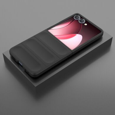Защитный чехол Deexe Terra Case (FF) для Samsung Galaxy Flip 7 - Black