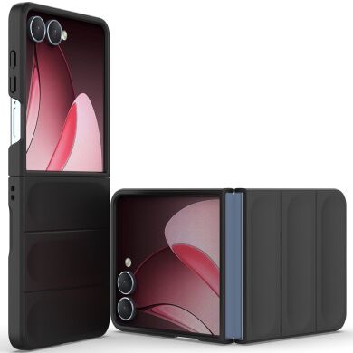 Защитный чехол Deexe Terra Case (FF) для Samsung Galaxy Flip 7 - Black