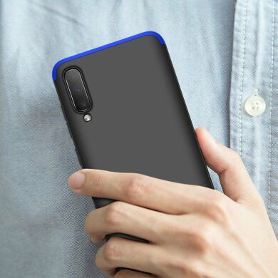 Защитный чехол GKK Double Dip Case для Samsung Galaxy A70 (A705) - Black / Blue