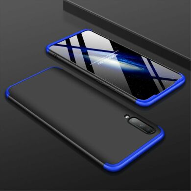 Защитный чехол GKK Double Dip Case для Samsung Galaxy A70 (A705) - Black / Blue