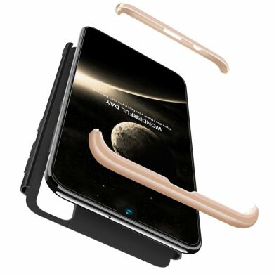 Захисний чохол GKK Double Dip Case для Samsung Galaxy M30s (M307) / Galaxy M21 (M215), Black / Gold