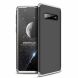 Захисний чохол GKK Double Dip Case для Samsung Galaxy S10 (G973) - Black / Silver