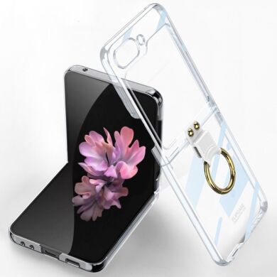 Защитный чехол GKK Elegant Case для Samsung Galaxy Flip 6 - Transparent