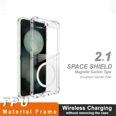 Защитный чехол IMAK Clear Case MagSafe для Samsung Galaxy Flip 6 - Transparent