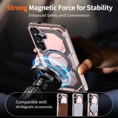 Защитный чехол Reframe Hybrid Magnetic для Samsung Galaxy S25 Plus (S936) - Black