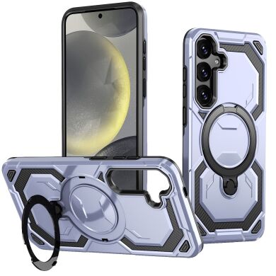 Защитный чехол Reframe Hybrid Magnetic для Samsung Galaxy S25 Plus (S936) - Baby Blue