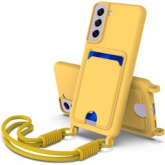 Захисний чохол Reframe Silicone Holder для Samsung Galaxy S21 FE (G990) - Yellow