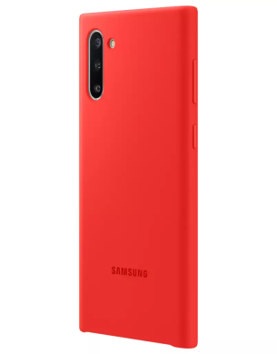 Защитный чехол Silicone Cover для Samsung Galaxy Note 10 (N970) EF-PN970TREGRU - Red