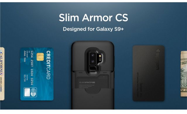 Защитный чехол Spigen SGP Slim Armor CS для Samsung Galaxy S9+ (G965) - Black