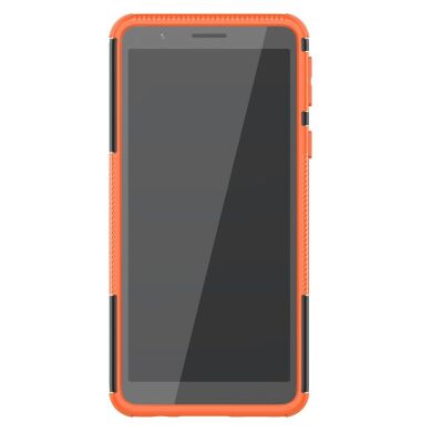 Защитный чехол UniCase Hybrid X для Samsung Galaxy A01 Core (A013) - Black / Orange