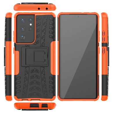 Защитный чехол UniCase Hybrid X для Samsung Galaxy S21 Ultra (G998) - Orange
