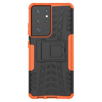 Защитный чехол UniCase Hybrid X для Samsung Galaxy S21 Ultra (G998) - Orange