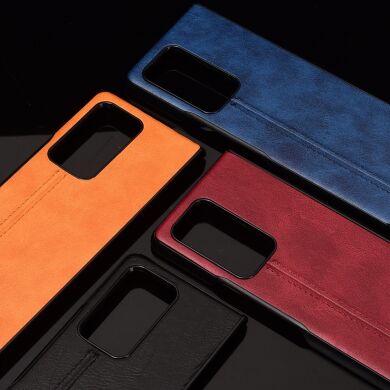 Защитный чехол UniCase Leather Series для Samsung Galaxy Fold 2 - Black