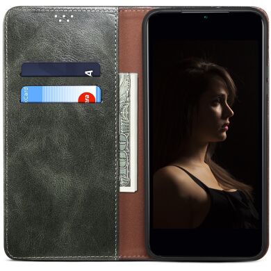 Захисний чохол UniCase Leather Wallet для Samsung Galaxy A17 (A175) - Green