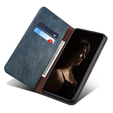 Защитный чехол UniCase Leather Wallet для Samsung Galaxy A24 (A245) - Blue