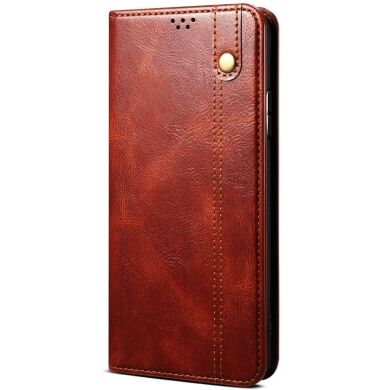 Защитный чехол UniCase Leather Wallet для Samsung Galaxy A26 (A266) - Brown