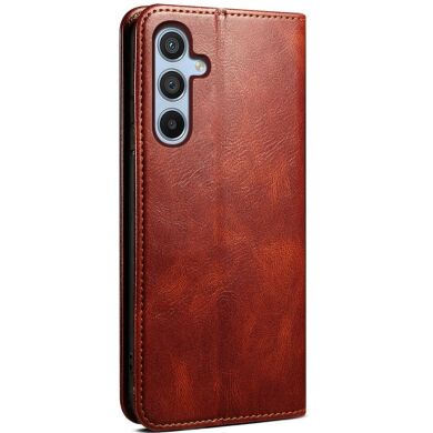 Защитный чехол UniCase Leather Wallet для Samsung Galaxy A26 (A266) - Brown