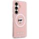 Защитный чехол Karl Lagerfeld IML Repeated Choupette MagSafe для Samsung Galaxy S26 (S942) KLHMS26SHMKBCHOP - Pink. Фото 3 из 8