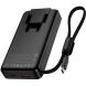 Внешний аккумулятор Hoco Q45 22.5W+PD20W (10000mAh) + кабель Type-C - Black. Фото 6 из 9