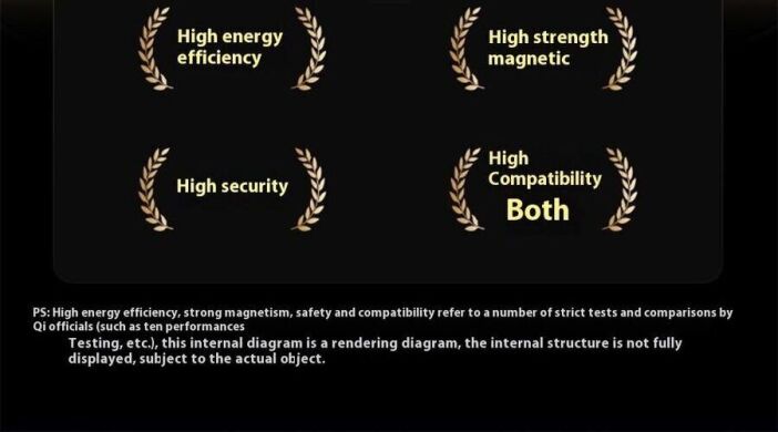 Беспроводное зарядное устройство WIWU Wi-W029 MagCircle Qi2 (15W) - Gold