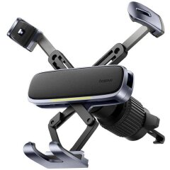 Автомобильный держатель Baseus UltraControl Gravity (C40483401813-00) - Grey
