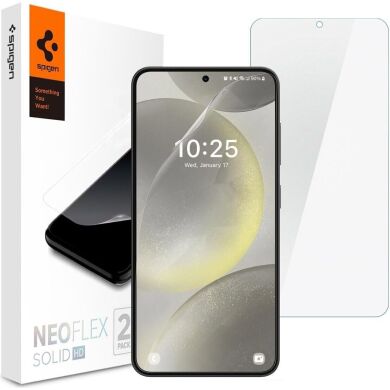 Комплект защитных пленок Spigen (SGP) Screen Protector Neo Flex Solid для Samsung Galaxy S24 Plus (S926)