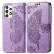 Чехол UniCase Butterfly Pattern для Samsung Galaxy A33 (A336) - Light Purple. Фото 1 из 11