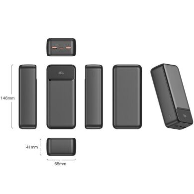 Внешний аккумулятор SWISSTEN Power Line II 22.5W (30000mAh) - Black