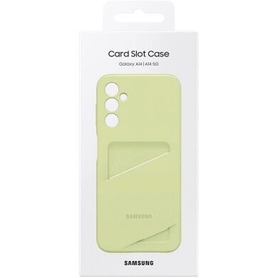 Захисний чохол Card Slot Case для Samsung Galaxy A14 (EF-OA146TGEGRU) - Lime