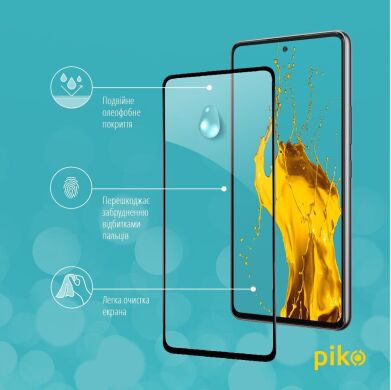 Захисне скло Piko Full Glue для Samsung Galaxy A53 (A536) - Black