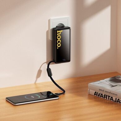 Внешний аккумулятор Hoco Q45 22.5W+PD20W (10000mAh) + кабель Type-C - Black