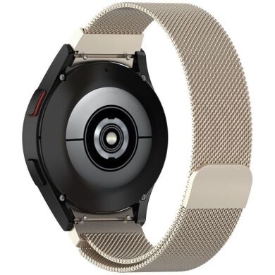 Ремешок Tech-Protect MilaneseBand для Samsung Galaxy Watch 4 / 4 Classic / 5 / 5 Pro / 6 / 6 Classic / 7 / FE - Starlight