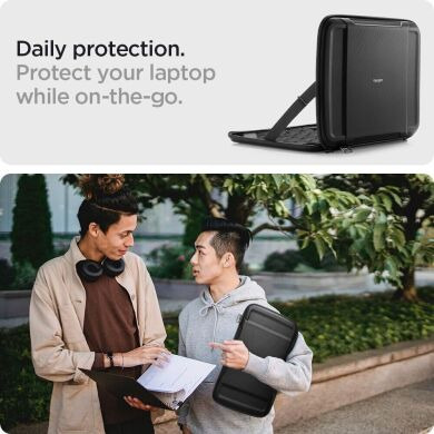 Універсальний чохол Spigen (SGP) Rugged Armor Pouch Pro для планшетів і ноутбуків діагоналлю до 14 дюймів (AFA04270) - Black