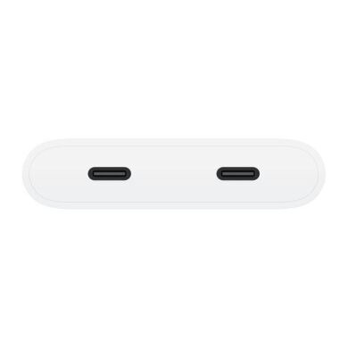 Перехідник Belkin Connect Type-C to Dual-Port Type-C (100W, 0.15m) WCZ002dsWH-APL - White