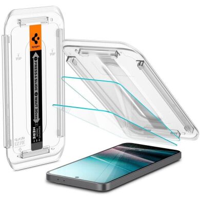 Комплект защитных стекол Spigen (SGP) GLAS.tR EZ Fit Sensor Protected для Samsung Galaxy A36 (A366) AGL09202