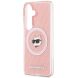 Защитный чехол Karl Lagerfeld IML Repeated Choupette MagSafe для Samsung Galaxy S26 (S942) KLHMS26SHMKBCHOP - Pink. Фото 6 из 8