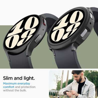 Захисний чохол Spigen (SGP) Liquid Air Case для Samsung Galaxy Watch 6 (44mm) - Matte Black