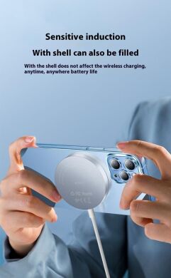 Беспроводное зарядное устройство WIWU Wi-W029 MagCircle Qi2 (15W) - Gold