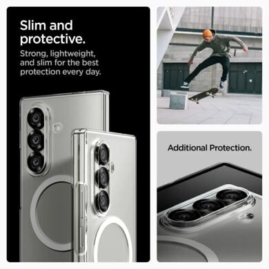Защитный чехол Spigen (SGP) AirSkin (MagFit) для Samsung Galaxy Fold 7 (ACS09545) - Clear / White