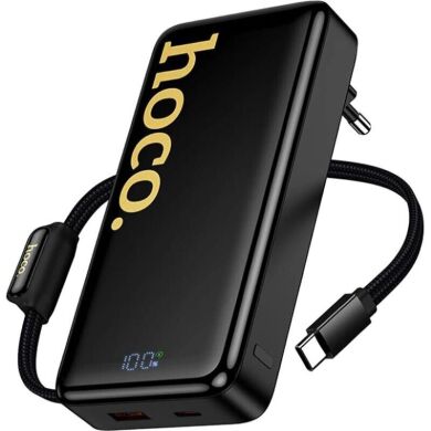 Внешний аккумулятор Hoco Q45 22.5W+PD20W (10000mAh) + кабель Type-C - Black