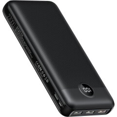 Внешний аккумулятор VEGER V2708 PD20W + QC3.0 (27000mAh) - Black