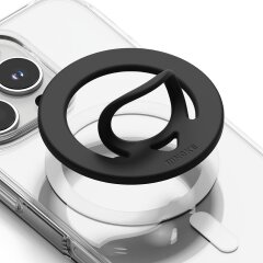 Магнітне кільце-тримач Ringke Dual Magnetic Silicone Ring (8800293858775) - Black