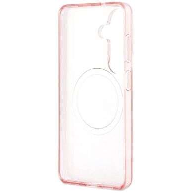 Защитный чехол Karl Lagerfeld IML Repeated Choupette MagSafe для Samsung Galaxy S26 (S942) KLHMS26SHMKBCHOP - Pink
