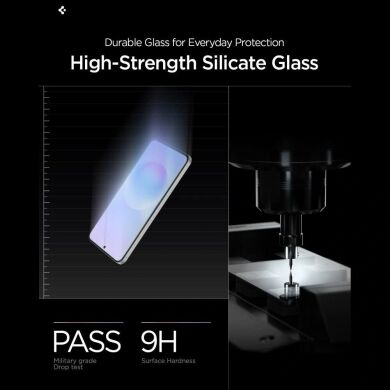 Комплект защитных стекол Spigen GLAS.tR EZ Fit Pro Anti Reflection для Samsung Galaxy A57 (A576) AGL11397