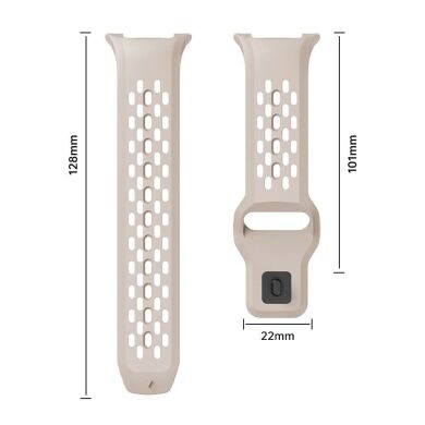 Ремешок KALEBOL Hole Design для Samsung Galaxy Watch 8 (40/44mm) / 8 Classic - Yellow