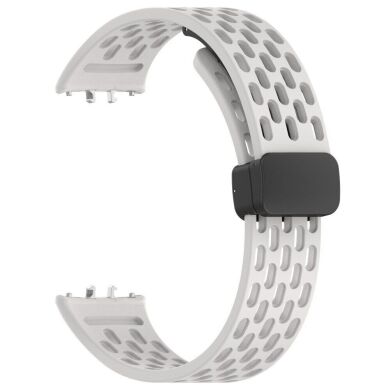 Ремінець Deexe Eclipse для Samsung Galaxy Fit 3 - White