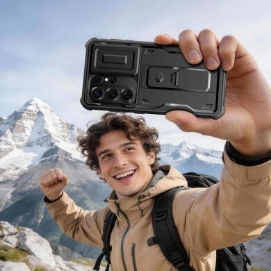 Захисний чохол Tech-Protect Kevlar Cam 2 Set для Samsung Galaxy S26 Ultra (S948) - Black