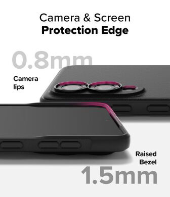 Захисний чохол Ringke Onyx Magnetic (FP) для Samsung Galaxy S25 Edge (S937) 8800293854456 - Black